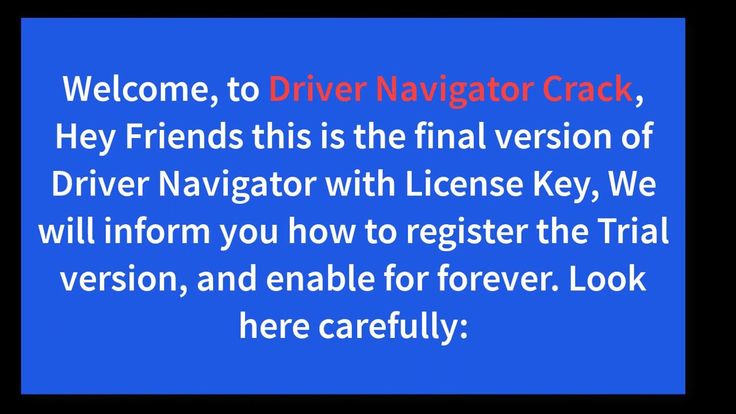 free download license key driver navigator